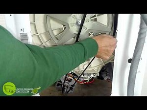 Le tambour du lave linge ne tourne pas comment réinsérer ou remplacer la courroie d'entraînement