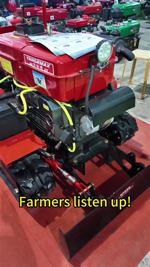 Do you want to try a crawler micro-cultivator? Let me know in the comments.#tractor #farm #Agricultural