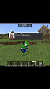 Talking villager addons in Minecraft#shorts#minecraft