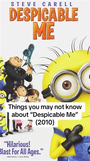 ReelTrivia | “Despicable Me” (2010) #movie #trivia #minions #gru #despicableme 1. Directors Pierre Coffin and Chris Renaud wrote a language for the... | Instagram