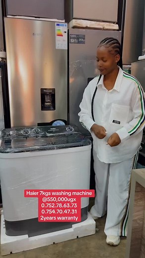 Haier 7kgs Washing Machine - 2 Years Warranty | Happy Home Uganda