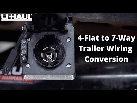 4-Flat to 7-Way Trailer Wiring Conversion