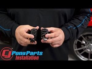 2015-2023 Mustang Steeda Clutch Spring Assist/Spring Perch Kit 35 Lb/In Manual Transmission Install