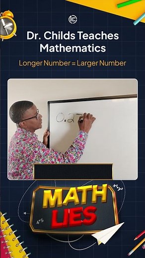 Math Lie: The Longer Number Math Lie That Breaks With Decimals