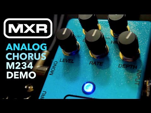 MXR M234 Analog Chorus Pedal | FULL DEMO