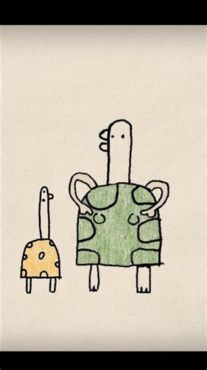 Silly funny Duck turtle animation of the day.