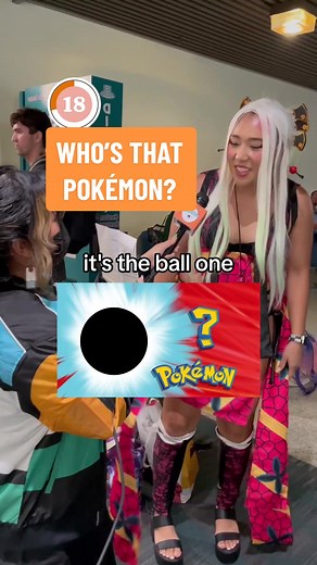 “ITS PIKACHU!!” #whosthatpokemon #pokemon #thisorthat #animeexpo #ax #animeexpo2023