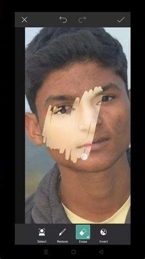 outodesk skchbook fece smot kaise kre hd quality photo editing📸#viralshortvideo#youtubeshorts