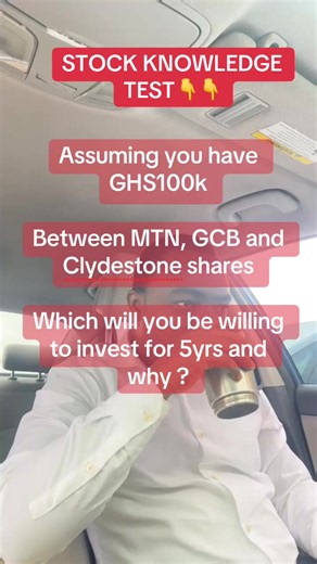 Which Ghana Stock to Buy for 5 Years: MTN vs GCB vs Clydestone