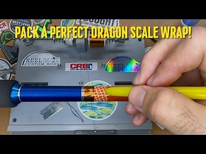 Step 5 – Decorative Wraps & Dragon Scale Tutorial (Custom Rod Building)