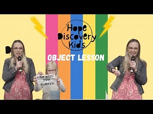 God is everywhere experiment | Object Lesson