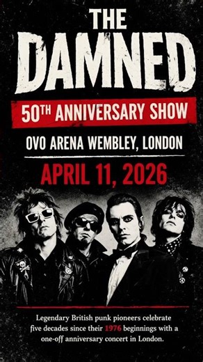The Damned Turn 50 | This Band Started Punk in the UK