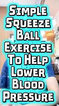 Simple Squeeze Ball Exercise To Help Lower Blood Pressure #docgerrytan #endocrinologist #highblood