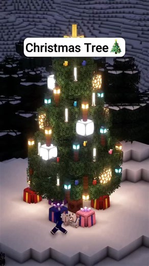 its__khan_49 on Instagram: "Minecraft Christmas Tree Made By @its__khan_49 #minecrafttutorial #minecrafttutorial #reels #viral #trending #reelviral #artitecture"