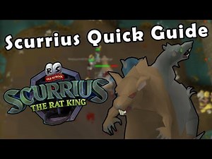 Scurrius Day 1 Quick Guide - OSRS NEW Rat King Boss
