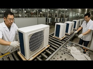 Air Conditioner Factory Tour Mass Production and Quality Control