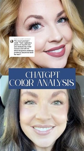 Using ChatGPT for a color analysis! #colortheory #cooltone #coloranalysis #chatgpt