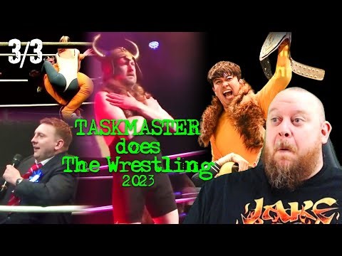 Taskmaster does The Wrestling 2023 REACTION -Part 3 Wang! Raging Horne! Lycett! Acaster! NISH!