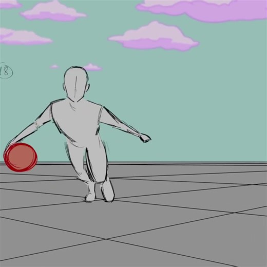 Animated basketball aura 🏀 #framebyframeanimation #fyppp #howtoanimate #animeaura