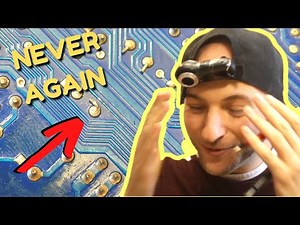 The factory screwed up! It was lucky I found this!! Audison AV5.1K amplifier repair