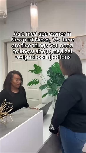 By LaVanzia Jones, MSN, APRN, FNP-C on Instagram: "Here are five facts about medical weight loss injections like semaglutide and tirzepatide 👇 Comment “weight” and I’ll send you program details in Newport News 💉✨ 1 They help control appetite. These medications mimic natural hormones that signal fullness to the brain, making it easier to eat smaller portions and reduce cravings. 2 They slow stomach emptying. This keeps you feeling full longer after meals, helping prevent overeating. 3 They supp