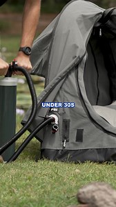 📢 NEW PRODUCT ALERT - Introducing Kings Plus Big Daddy Air Double Inflatable Swag! ✅ Air pole technology means no traditional poles ✅ Fast 30 second set up ✅ Heavy-duty poly-cotton canvas to protect you from the elements ✅ 500g PVC floor for enhanced durability and protection Setting up camp has never been more convenient. ⛺ | 4WDSupacentre.com.au