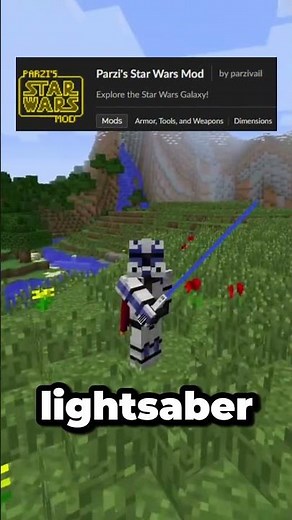 Is This THE BEST Star Wars Mod EVER?! #starwars #minecraft