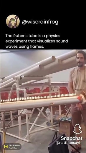 This is how sound waves work. Effect on flames @natthansayhi on TikTok