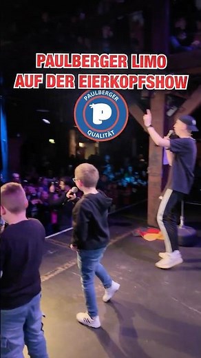 ZUSCHAUER singen PAULBERGER LIMO SONG auf der BÜHNE! 😱