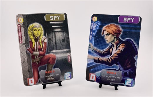 3D Spy Unit Token Compatible With Star Wars: Unlimited TCG | Parallax Effect on Transparent Acrylic - Etsy