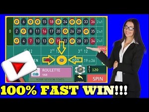 The 100% Fast Winning System To Roulette ♣️ Roulette Strategy To Win ♦️