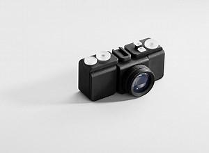 digital designer 3D prints fully functional 35 mm film camera