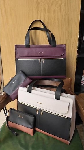 LOVEVOOK 15.6” Laptop Tote – Waterproof Work & Office Bag #LOVEVOOKLaptopTote