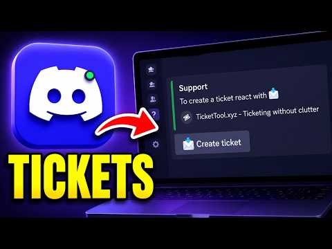 Comment configurer Ticket Tool Bot sur votre serveur Discord | Tutoriel Ticket Tool Discord Bot