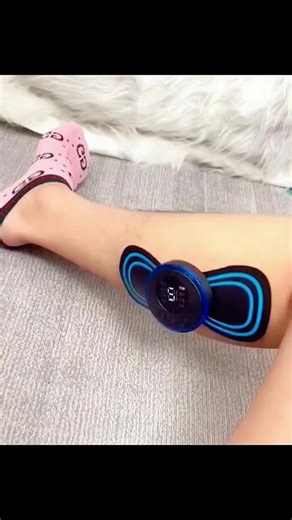 The small mini shoulder and neck massage patch rechargeable multifunctional massager can massage wherever you are uncomfortable. #shoulder #neckmassage #massage #instrument