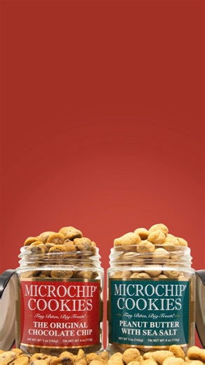 2.2K views | Struggling to find a truly memorable gift? Our bite-sized Microchip Cookies pack all the flavor of a full-size treat without the usual clumsiness of gifting food. | JK Chocolate | Facebook