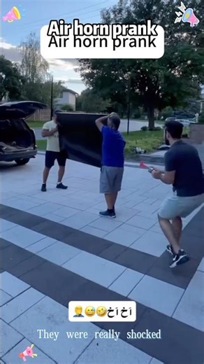 Air horn prank #funny #fail #fyp #prank #foryou