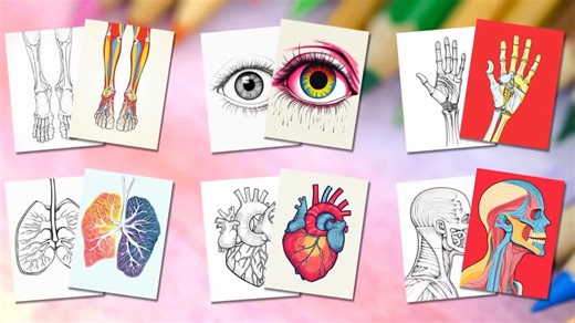 Discover Human Anatomy (2nd Edition): A Coloring Book With 40 Captivating Sheets to Explore the Wonders of Physiology and Anatomy - Etsy