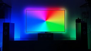 First Ambilight project (RPi 3B running HyperHDR). It took a LOT of hours but I'm pretty happy with the results!