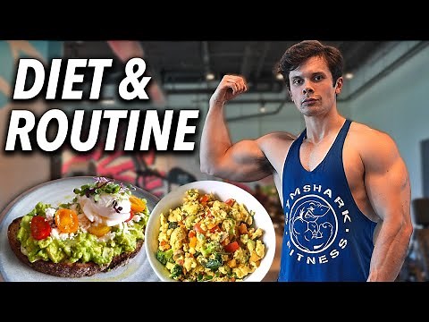 Full Day Of Eating & Training! (Full Workout Routine)