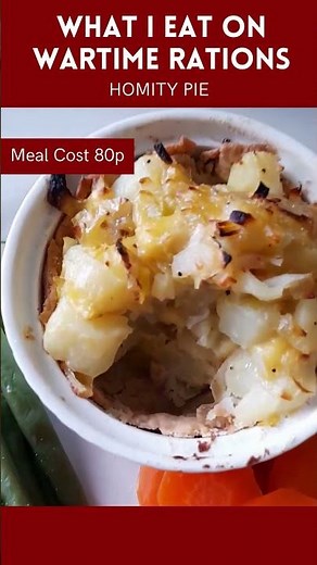 What I Eat On Wartime Rations | Homity Pie