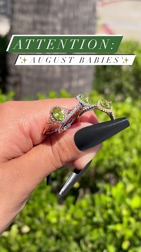WANT TO KNOW A LITTLE MORE ABOUT THE AUGUST BIRTHSTONE PERIDOT? ✨ 💚 Peridot is a gemstone that belongs to the olivine mineral family.💚 Its vibrant green color ranges from light yellowish-green to intense olive green.💚 Peridot is the birthstone for August, symbolizing strength and protection.💚 Ancient Egyptians called peridot the “gem of the sun” and believed it had protective powers.💚 The largest peridot ever found weighs over 310 carats and is displayed in the Smithsonian Institution.💚 Pe