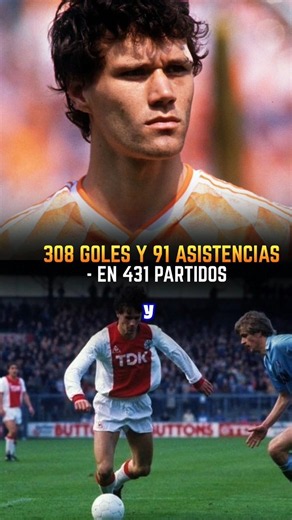 The legend of Marco van Basten: 3 Ballon d'Or at 28 years old #VanBasten #Soccer #BallonDor