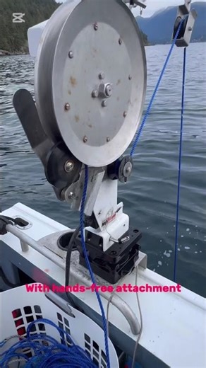 Ace Line Hauler in action pulling spot prawns traps in beautiful BC, Canada! 💪🏾🦐🇨🇦 Subscribe!