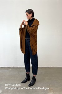 How to Style: Cocoon Cardigan