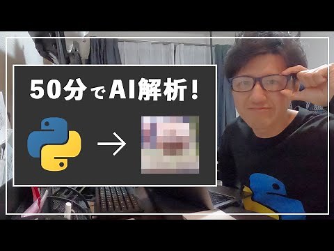 【Python×AI超入門講座】画像認識を体験しよう！【初心者向け】