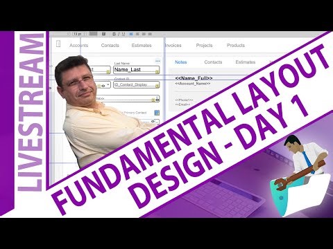 Fundamental Layout Design in FileMaker Pro - Day 1
