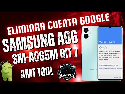 ✅ A06 FRP BIT 7 | Cómo eliminar cuenta Google Samsung A06 SM-A065M Binario 7 Android multi tool 2026