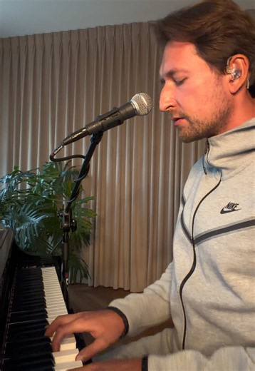 The Scientist cover piano and vocal — Coldplay song performance