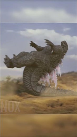 Godzilla Evolved tail slide drop kick #godzillaxkongthenewempire #godzilla #godzillavskong